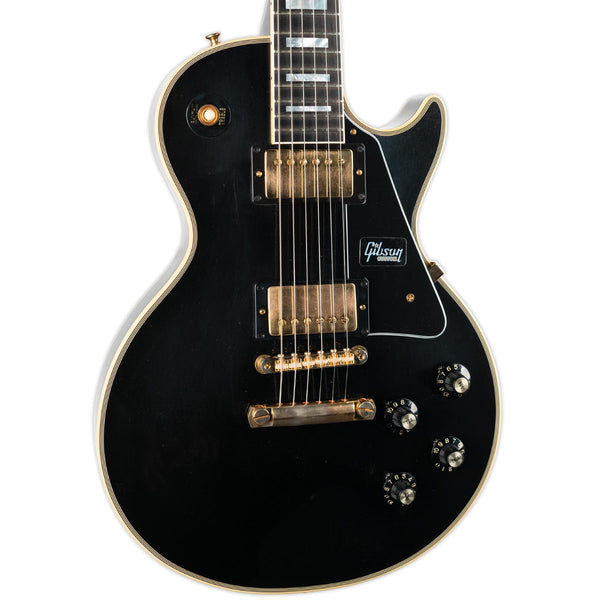 GIBSON CUSTOM SHOP 50TH ANNIVERSARY 1968 LES PAUL CUSTOM VOS- EBONY