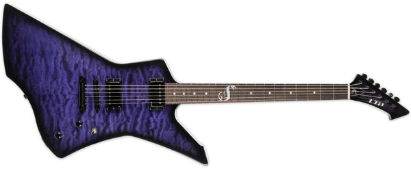 LTD LIMITED EDITION SNAKEBYTE BARITONE JAMES HETFIELD SIGNATURE QUILTED PURPLE WITH CASE