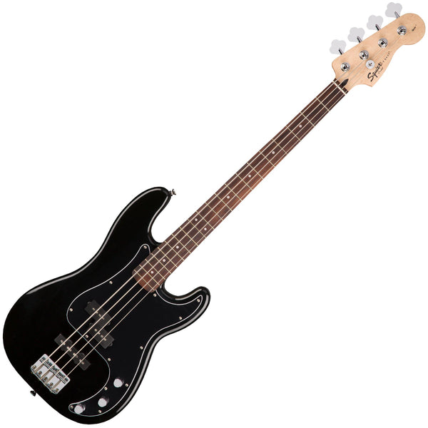 SQUIER AFFINITY SERIES PRECISON BASS PJ PACK - BLACK W/ RUMBLE 15