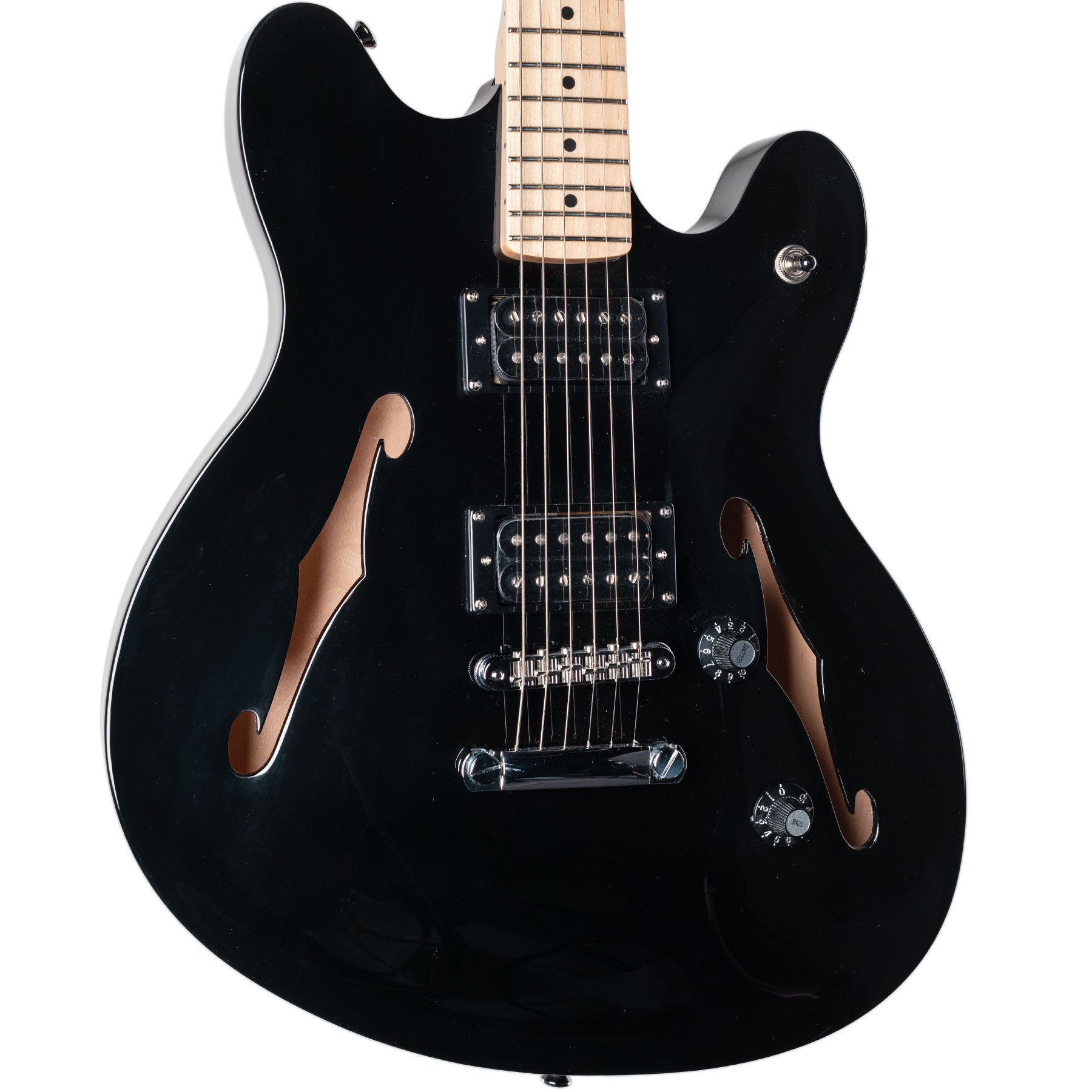 SQUIER AFFINITY SERIES STARCASTER - BLACK | Stang Guitars