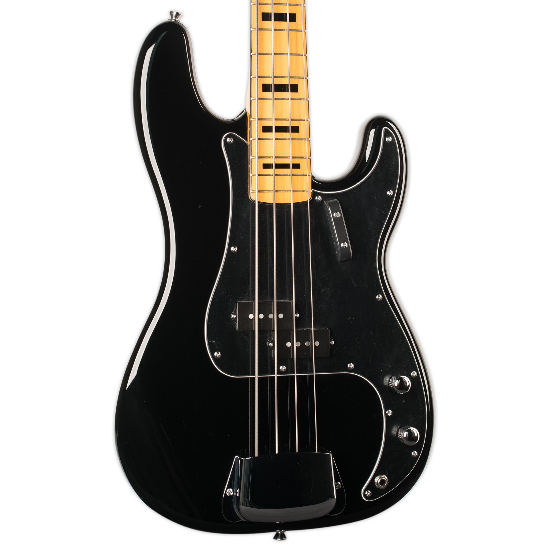 SQUIER CLASSIC VIBE 70'S P BASS MAPLE FINGERBOARD BLACK
