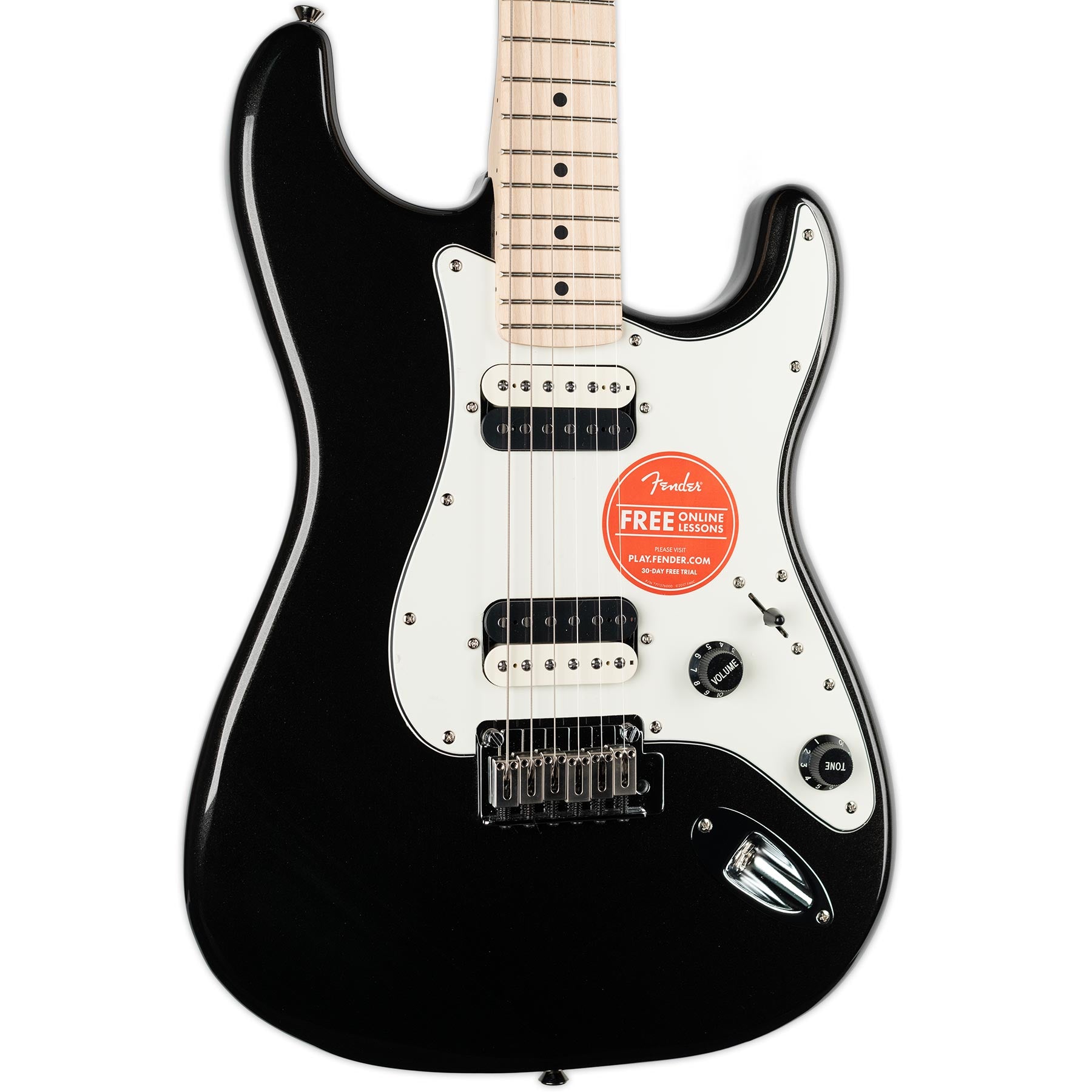 SQUIER CONTEMPORARY STRATOCASTER HH- BLACK METALLIC