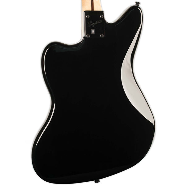 SQUIER DELUXE BARITONE JAZZMASTER TRANSPARENT BLACK