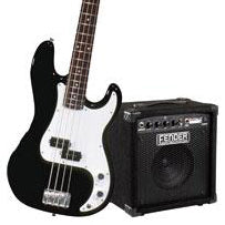 SQUIER P-BASS START PLAYING PACK WITH RUMBLE 15 BLACK