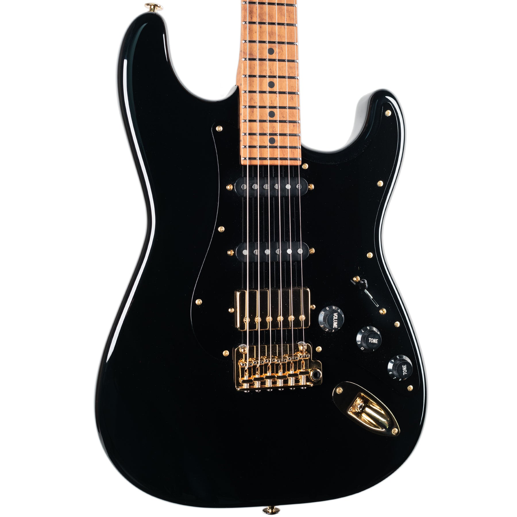 SUHR MATEUS ASATO SIGNATURE SERIES GUITAR, BLACK, HSS, SSCII