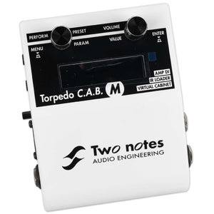 TWO NOTES TORPEDO CAB M + PEDALBOARD SIZED CABINET SIMULATOR