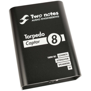 USED TWO NOTES CAPTOR 8 OHM WITH BOX