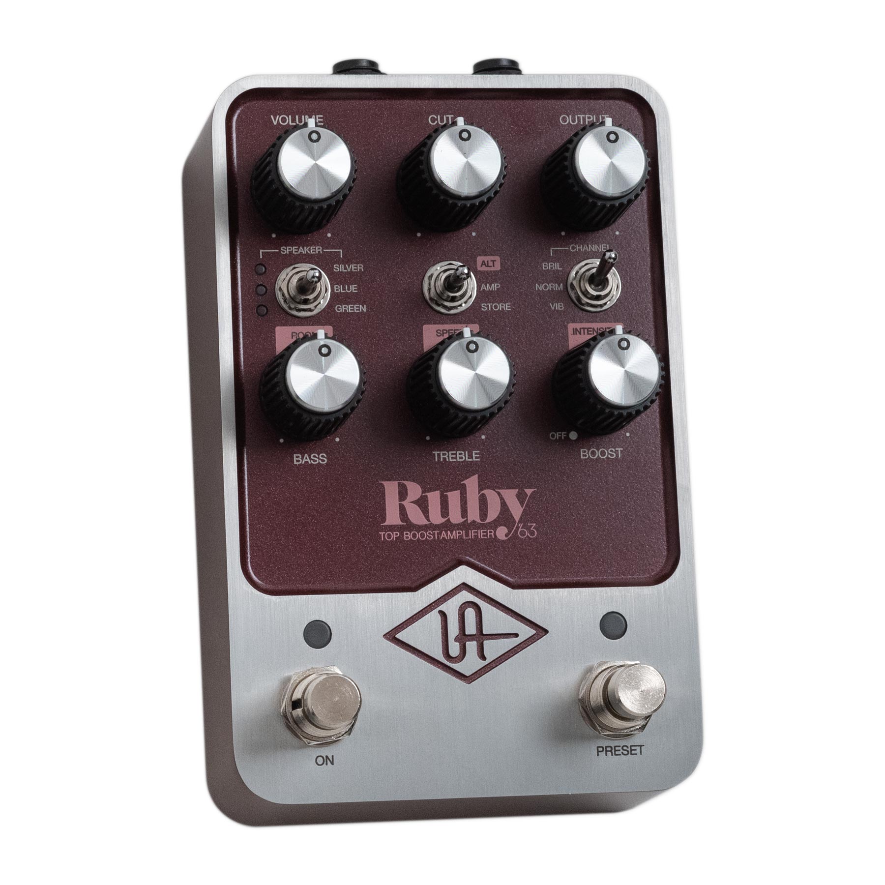 UNIVERSAL AUDIO UAFX RUBY '63 TOP BOOST AMP PEDAL