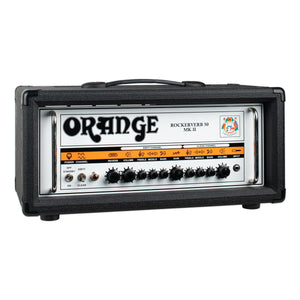 USED ORANGE ROCKERVERB 50 MKII HEAD WITH FOOTSWITCH