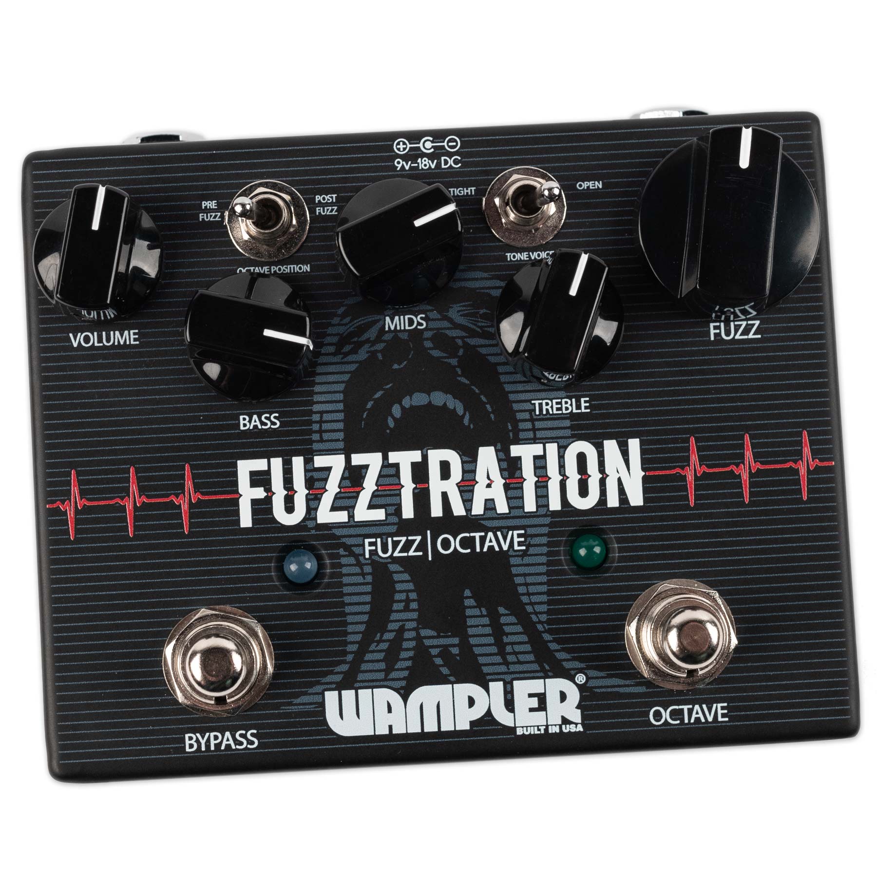 WAMPLER FUZZTRATION FUZZ WITH OCTAVE PEDAL