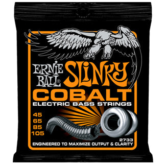 ERNIE BALL HYBRID SLINKY COBALT ELECTRIC BASS STRINGS 45-105