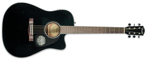 FENDER CD-140SCE ACOUSTIC ELECTRIC BLACK