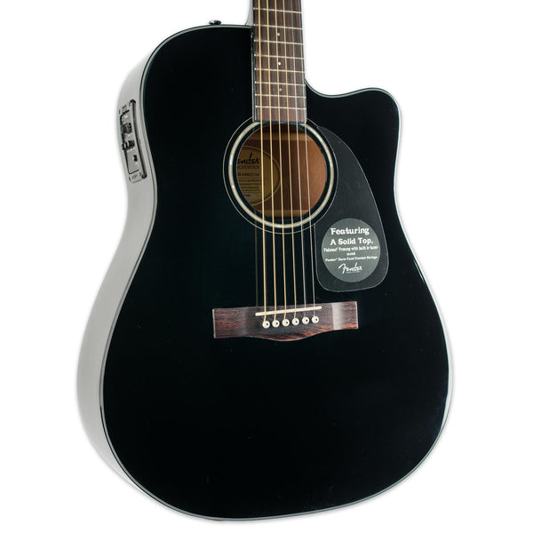 FENDER CD-140SCE ACOUSTIC ELECTRIC BLACK