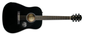 FENDER CD-60 BLACK WITH CASE