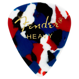 FENDER 351 SHAPE PICKS 12-PACK - CONFETTI HEAVY