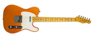 FENDER 50'S TELECASTER JOURNEYMAN RELIC ASH MN FADED CANDY TANGERINE