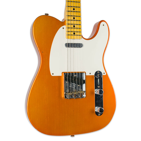 FENDER 50'S TELECASTER JOURNEYMAN RELIC ASH MN FADED CANDY TANGERINE