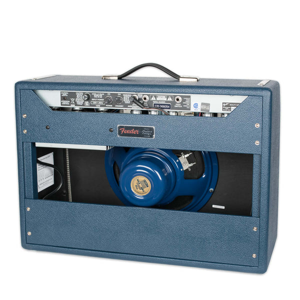 Blue Reverb Pages FENDER DELUXE REVERB LIMITED EDITION NAVY BLUE TOLEX AND ALINICO BLUE ...