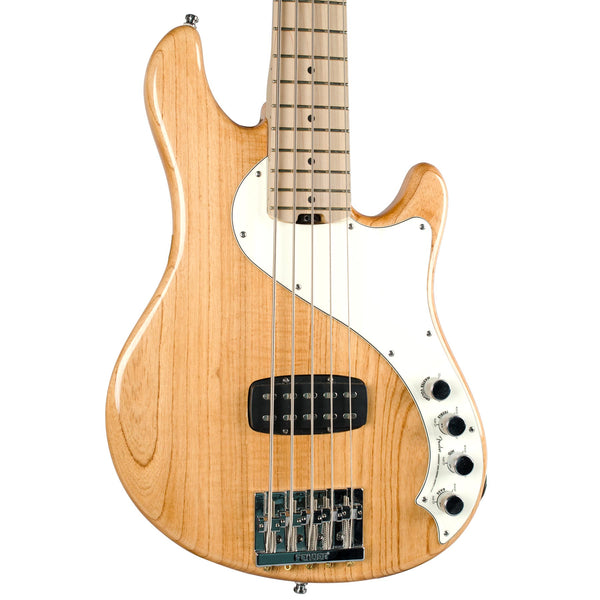 FENDER AMERICAN DELUXE DIMENSION BASS V NATURAL MN