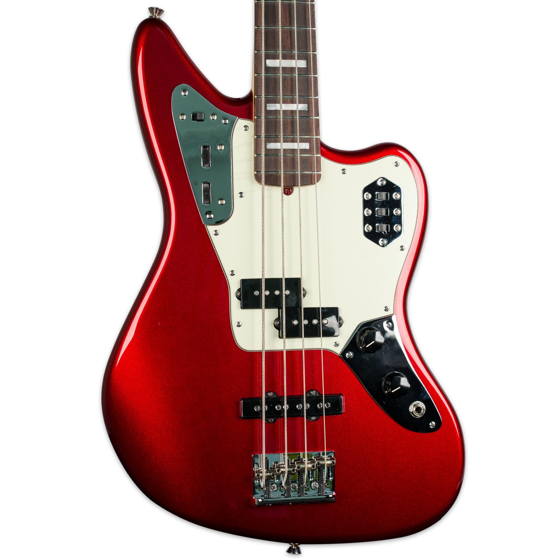 FENDER AMERICAN STANDARD JAGUAR BASS RW MYSTIC RED | Stang Guitars