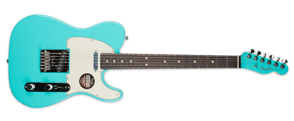 FENDER MAGNIFICENT 7 LIMITED EDITION AMERICAN STANDARD TELECASTER WITH PAINTED HEADCAP SURF GREEN