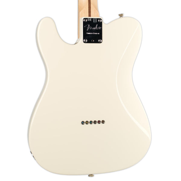 FENDER LIMITED EDITION AMERICAN HH TELE OLYPIC WHITE ROSEWOOD FINGERBOARD