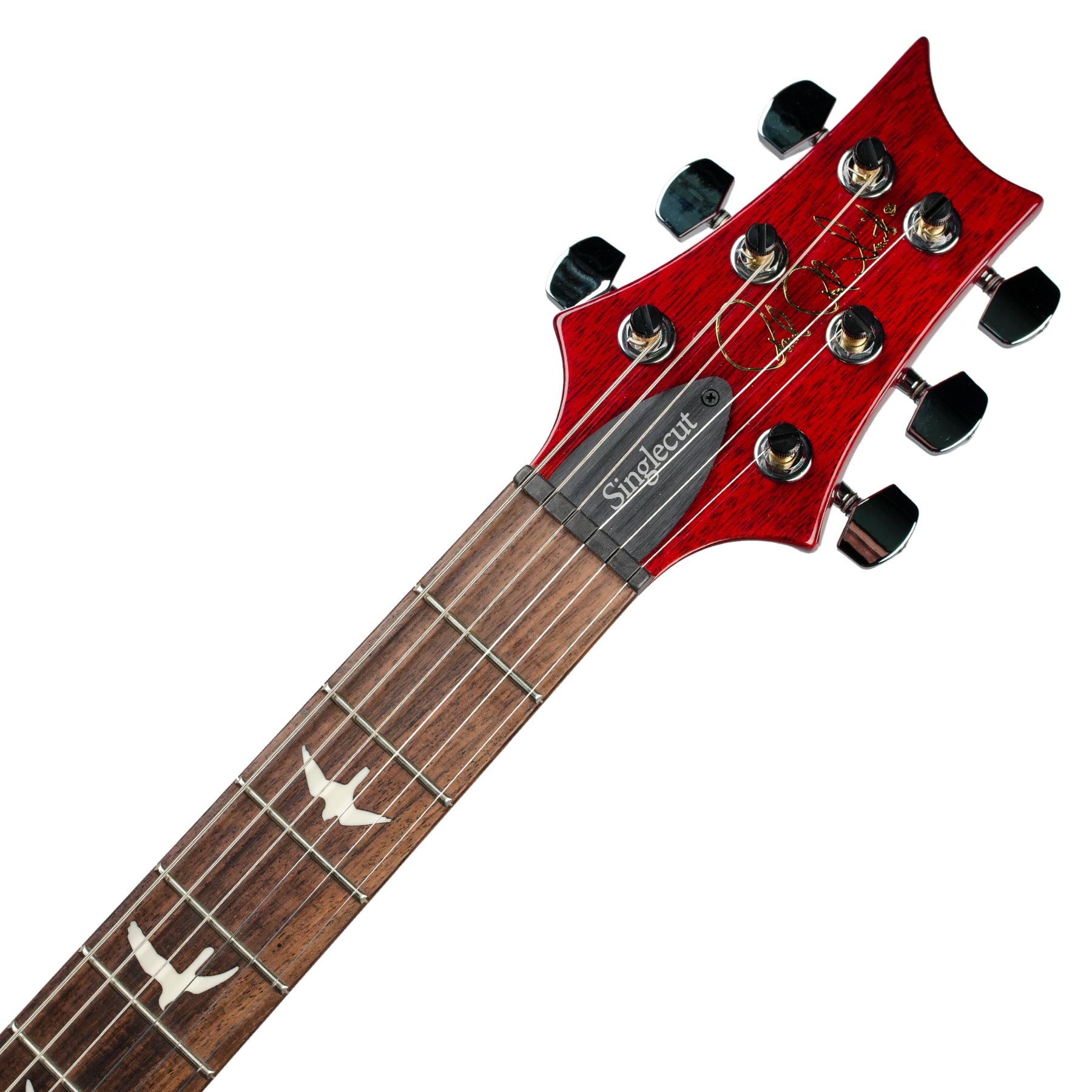 PRS S2 SINGLECUT STOPTAIL BIRDS SCARLET RED | Stang Guitars