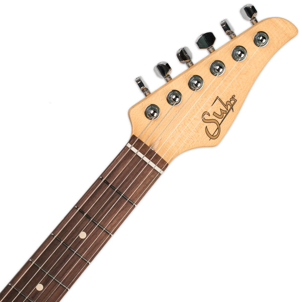 SUHR CLASSIC PRO, BLACK, INDIAN ROSEWOOD FINGERBOARD, SSS, SSCII