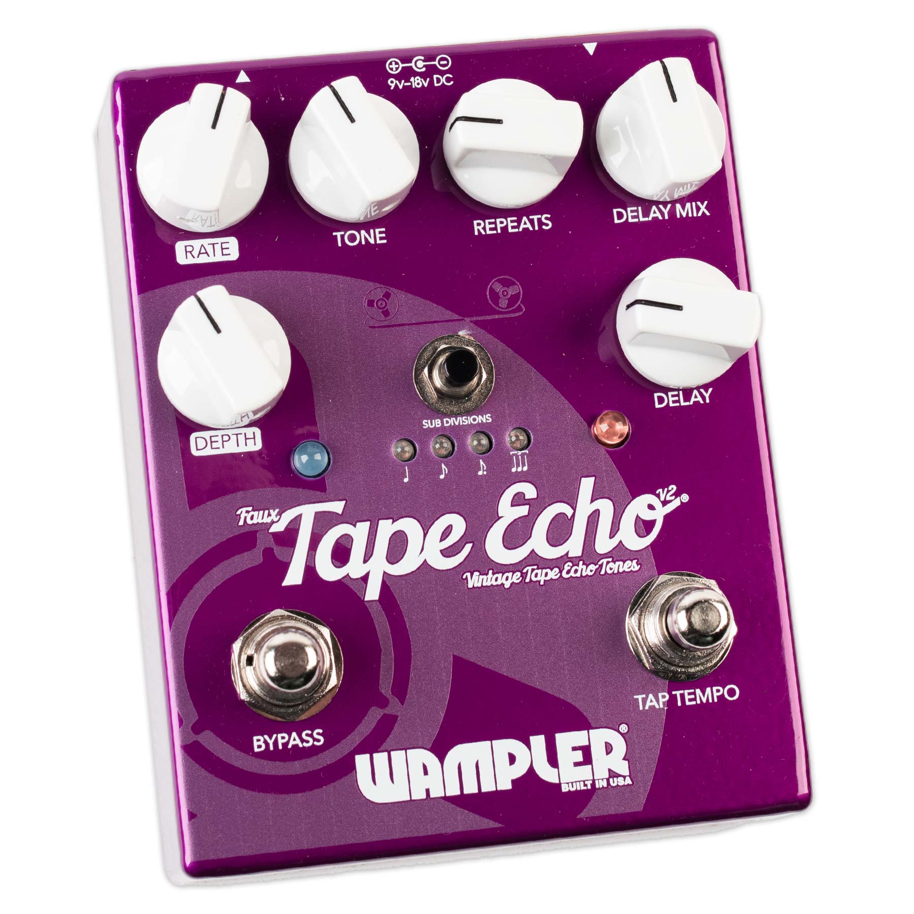 WAMPLER FAUX TAPE ECHO (WITH TAP TEMPO) V2