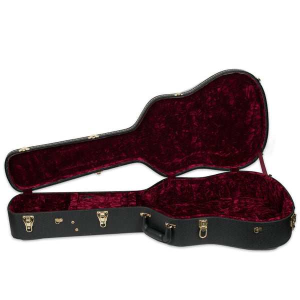 YORKVILE DELUXE DREADNOUGHT ACOUSTIC GUITAR HARD CASE